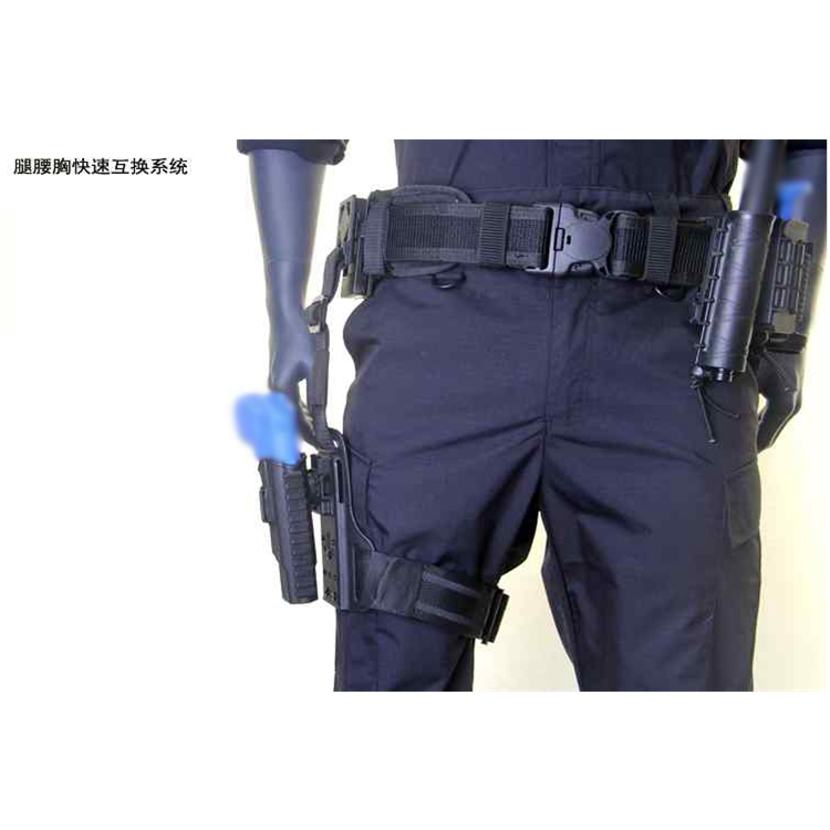 新款国产腿腰胸快速互用款枪套92/92g战术手枪式快拔套通用挂胸绑