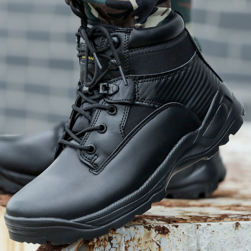 户外低帮作战靴男超轻特种兵减震战术鞋沙漠靴飞行靴耐磨军迷鞋靴