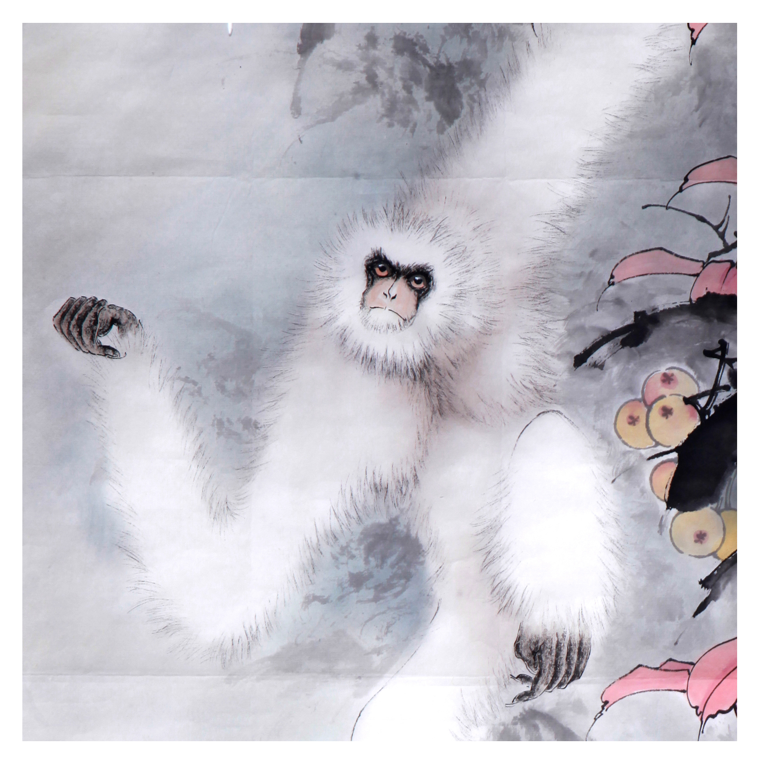 李金国《白猿一》江苏省国画院专职画家