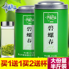 买1送1 2016新茶 绿茶 洞庭碧螺春绿茶茶叶  明前特级碧螺春500g