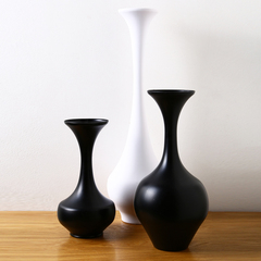 主桌花瓶摆台道具 橱窗陈列插花花瓶 道具拍摄创意白色瓶子塑料瓶
