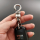 304不锈钢万向旋转个性问号钥匙扣 创意汽车礼品结实耐用钥匙扣