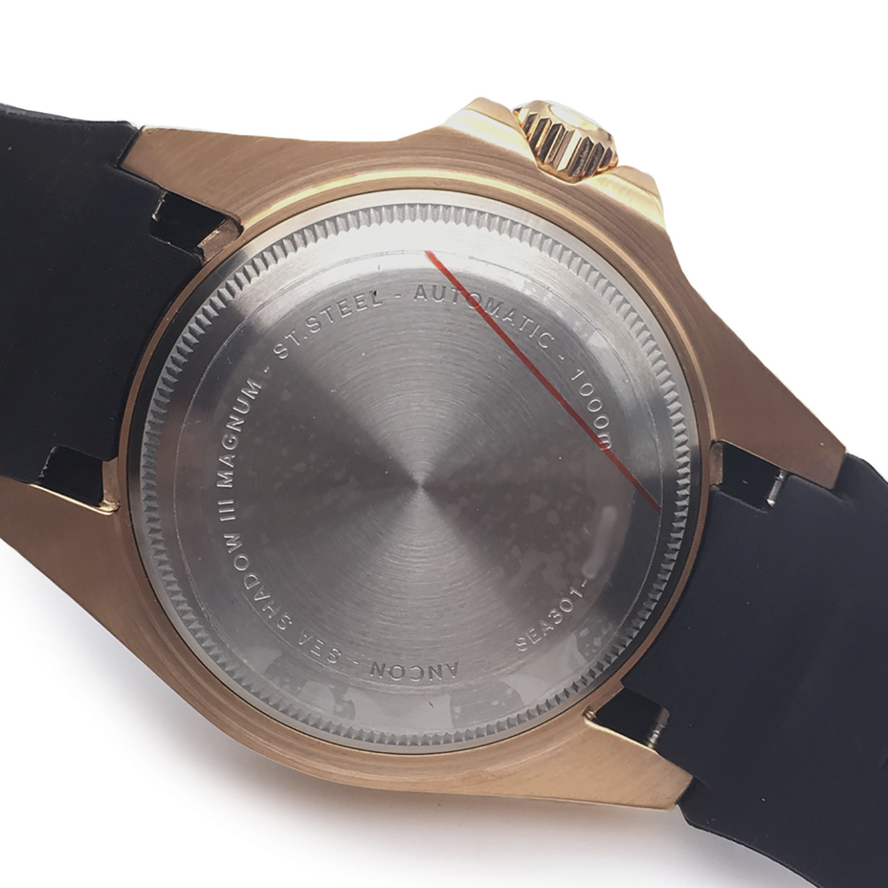 [9.9新]ancon自动机械男表 sea301 1000米防水