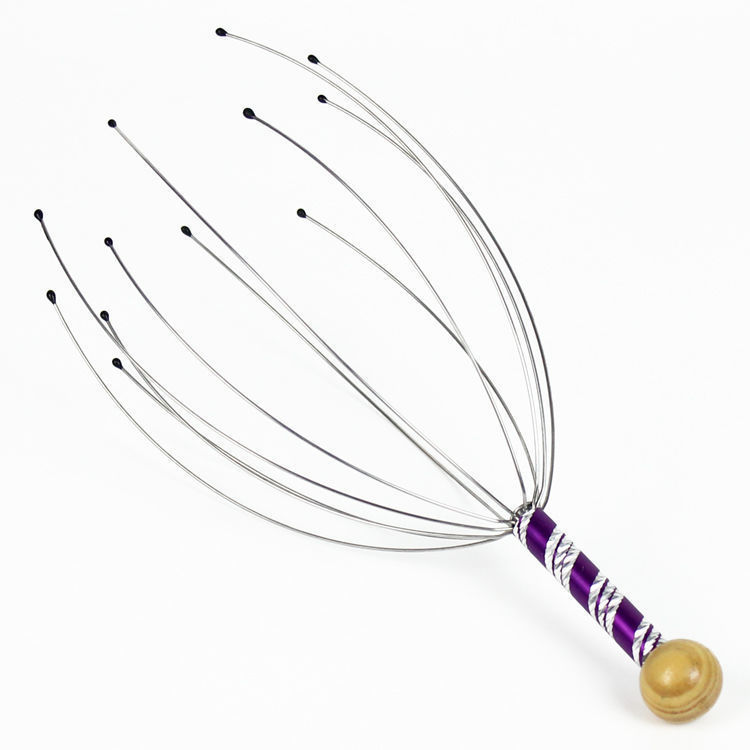 八爪鱼头部灵魂提取头皮神器按摩器