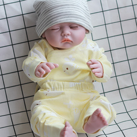 初生婴儿衣服新生儿0-3个月纯棉秋装薄款和尚服无骨内衣套装春秋