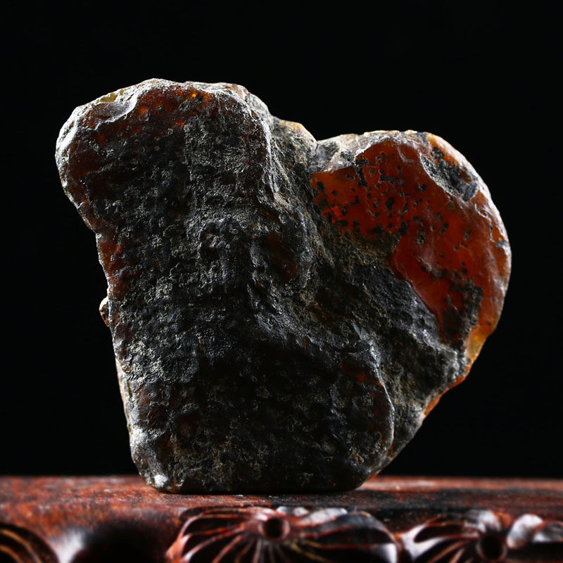 17.81g 缅甸琥珀 原矿 带皮原石 hp1910