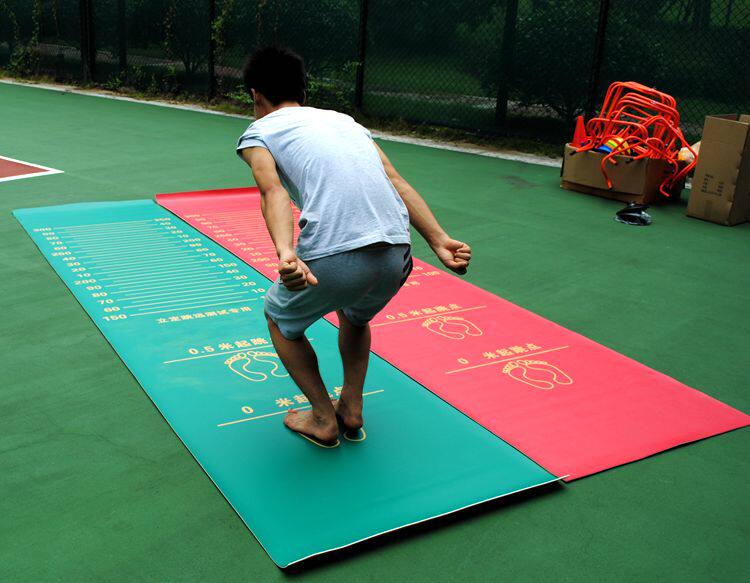 跳远测试垫立定跳远测试专用垫中考室内家用防滑跳远垫儿童跳远垫