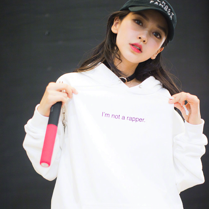 angelababyins账号,angelababyct 杨颖同款卫衣女连帽套头衫明星angelababy2018秋冬装韩版学生宽松$