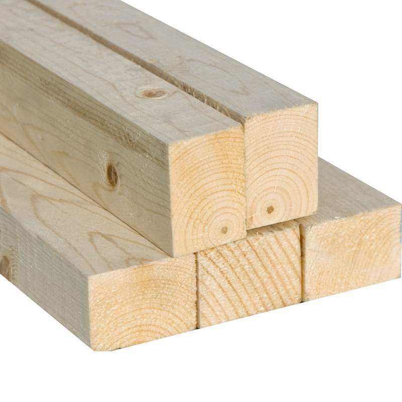 木料松木30板材白松木方无醛吊顶隔墙白松木方实木龙骨50