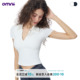omni by ABMY polo翻领正肩短袖T恤女高尔夫网球运动高弹透气上衣