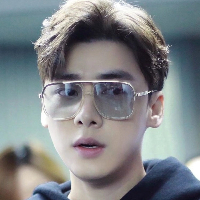 一折李易峰同款近视眼镜框