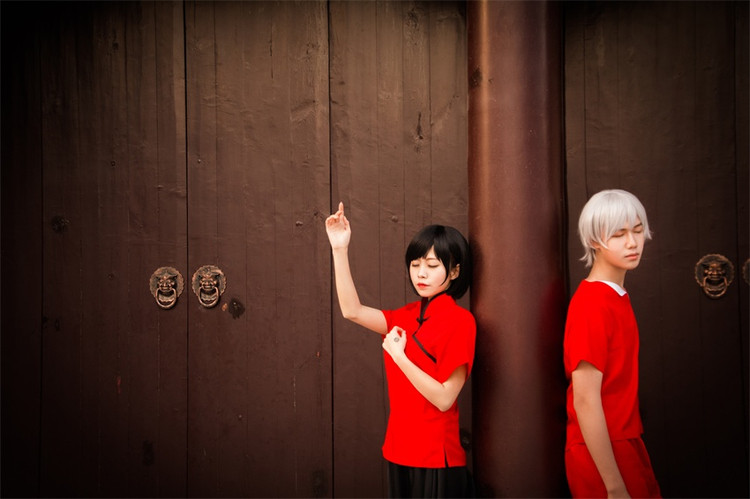 热销cosplay大鱼海棠_大鱼海棠椿cosplay服装 大鱼海棠湫cos服装短袖