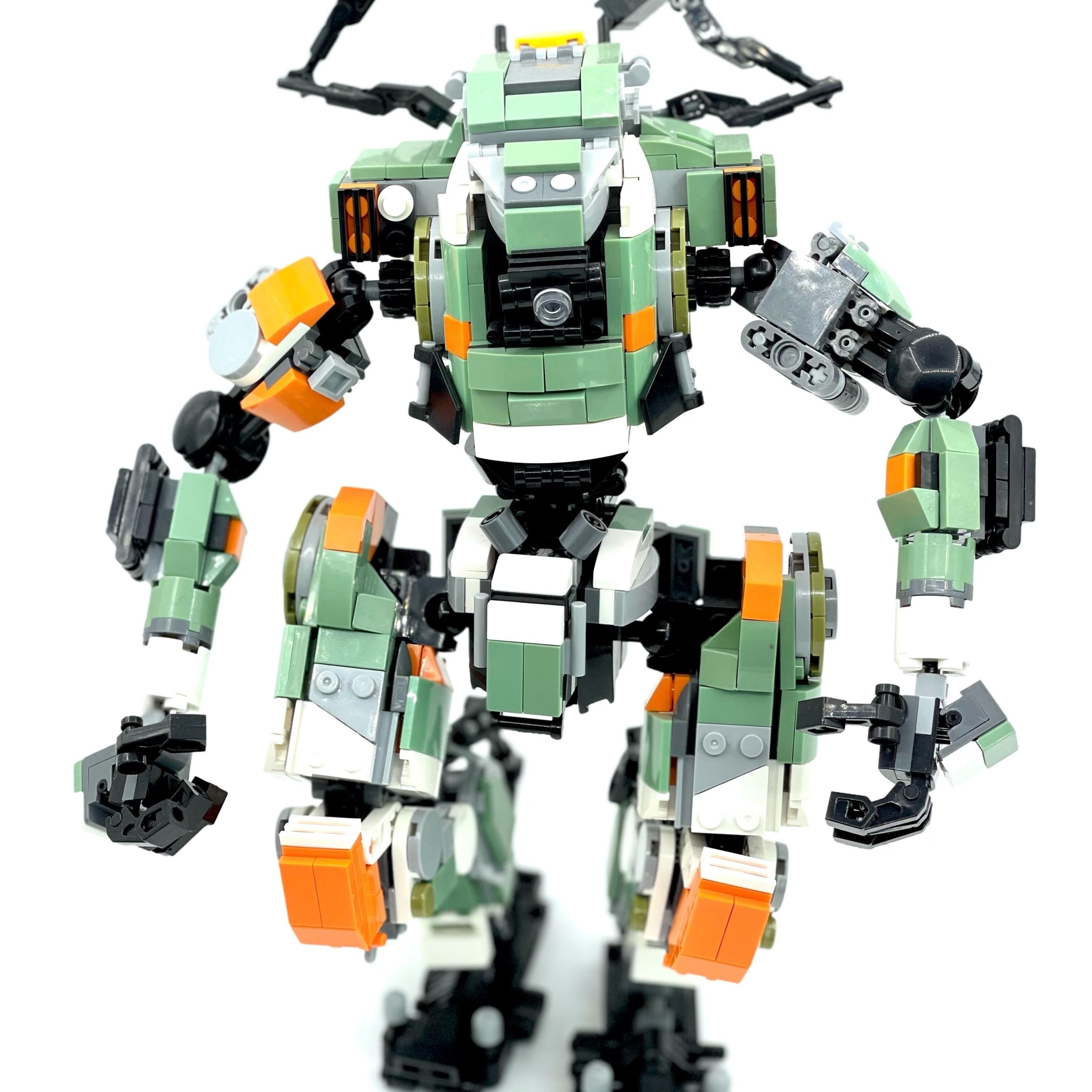 机甲机器人拼插摆件积木男孩高难度拼装玩具积木已售7新品淘宝￥207