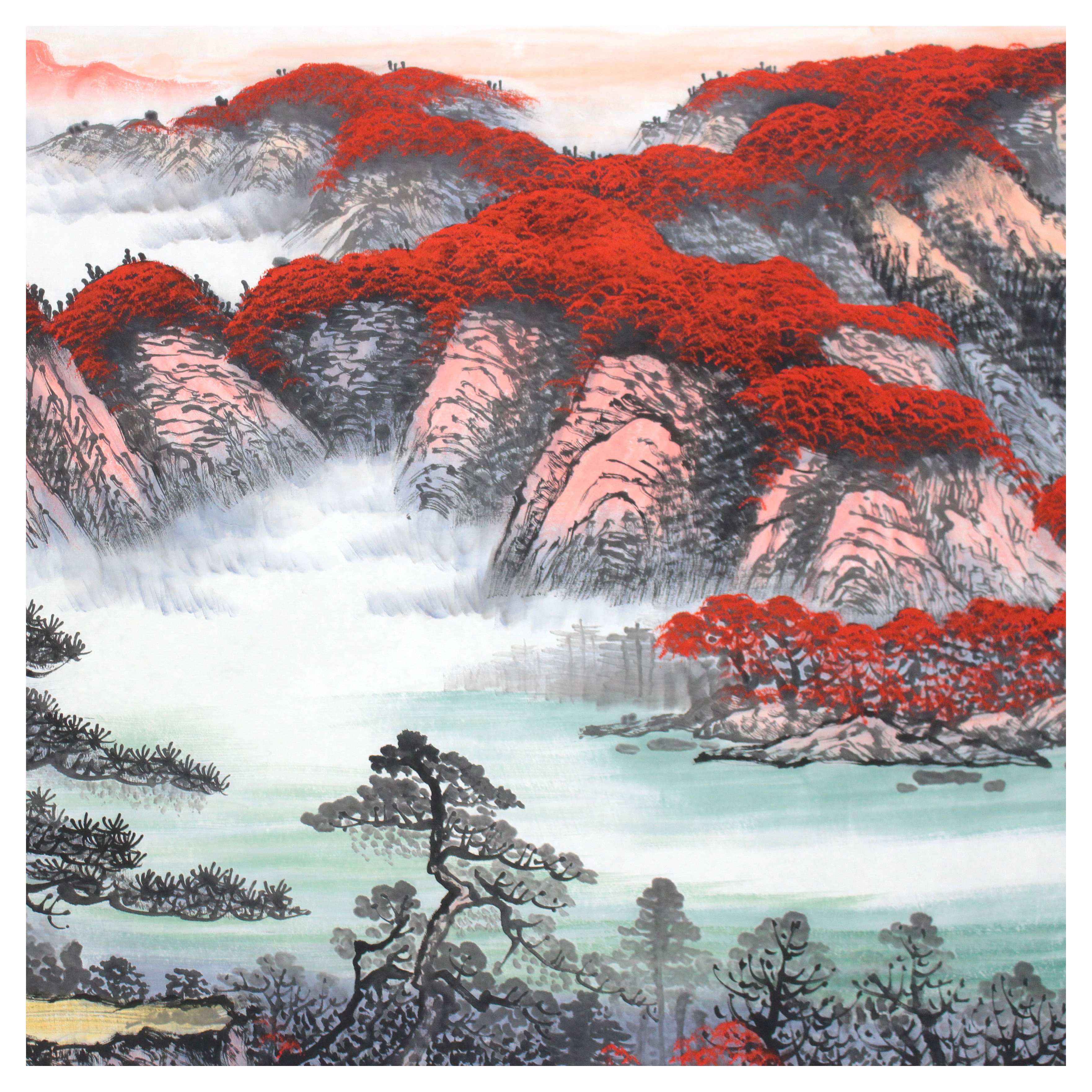 周士英 《万山红遍》