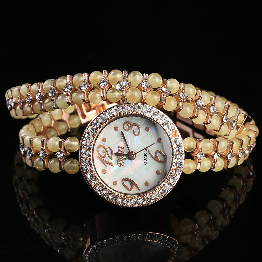 31.92g【强荧光】 精美 琥珀(蜜蜡)手表