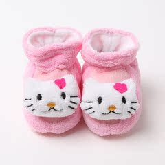 婴儿袜子新生儿男童女棉袜加厚秋冬季6-12个月0-1-3岁5宝宝袜儿童