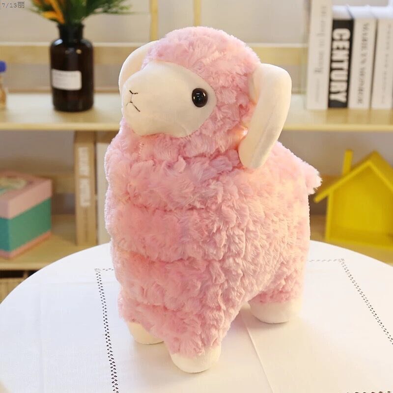 羊咩咩冰糖炖雪梨喻言同款小绵羊可爱公仔毛绒玩具羊送女孩抱着睡