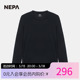 NEPA耐葩24年春夏新品户外女士尼龙冷感修身打底圆领T恤7K45300