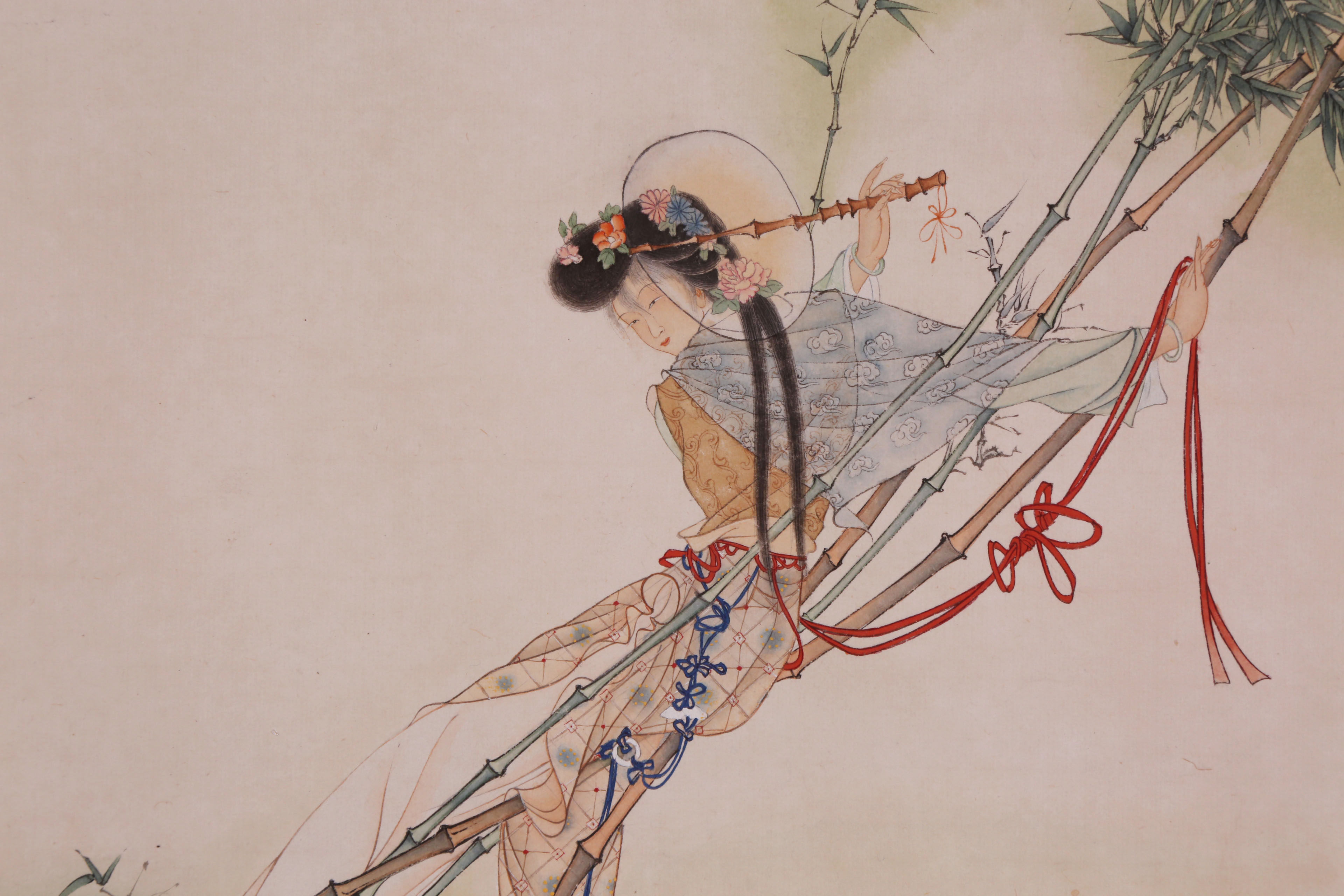 胡也佛 (款)《仕女》 aly021