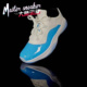 Nike Air Jordan 11 AJ11低帮蓝白男子复古休闲篮球鞋 DN4180-114