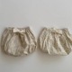 夏款女婴童宝宝蝴蝶结薄棉软碎花大PP裤包屁裤短裤A类