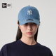 New Era纽亦华2025春夏新款MLB棒球帽子软顶明线牛仔NY鸭舌帽920