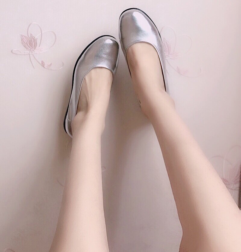 海航制服空姐鞋尖头银色高跟细跟空乘工作单鞋圆头伴娘婚鞋女