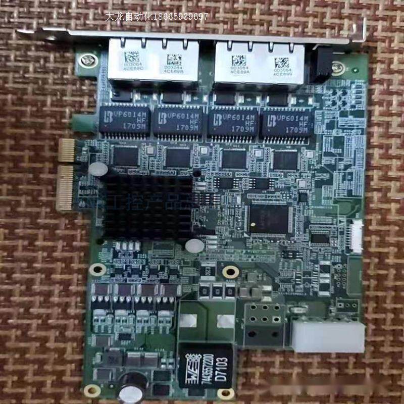 议价凌华 4通道 PoE网卡  图像采集卡  PCIe-GIE74C   PC原装正品