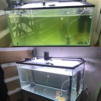 森森鱼缸三合一uv灯内置杀菌灯水族箱uv紫外线过滤器灭菌灯静音