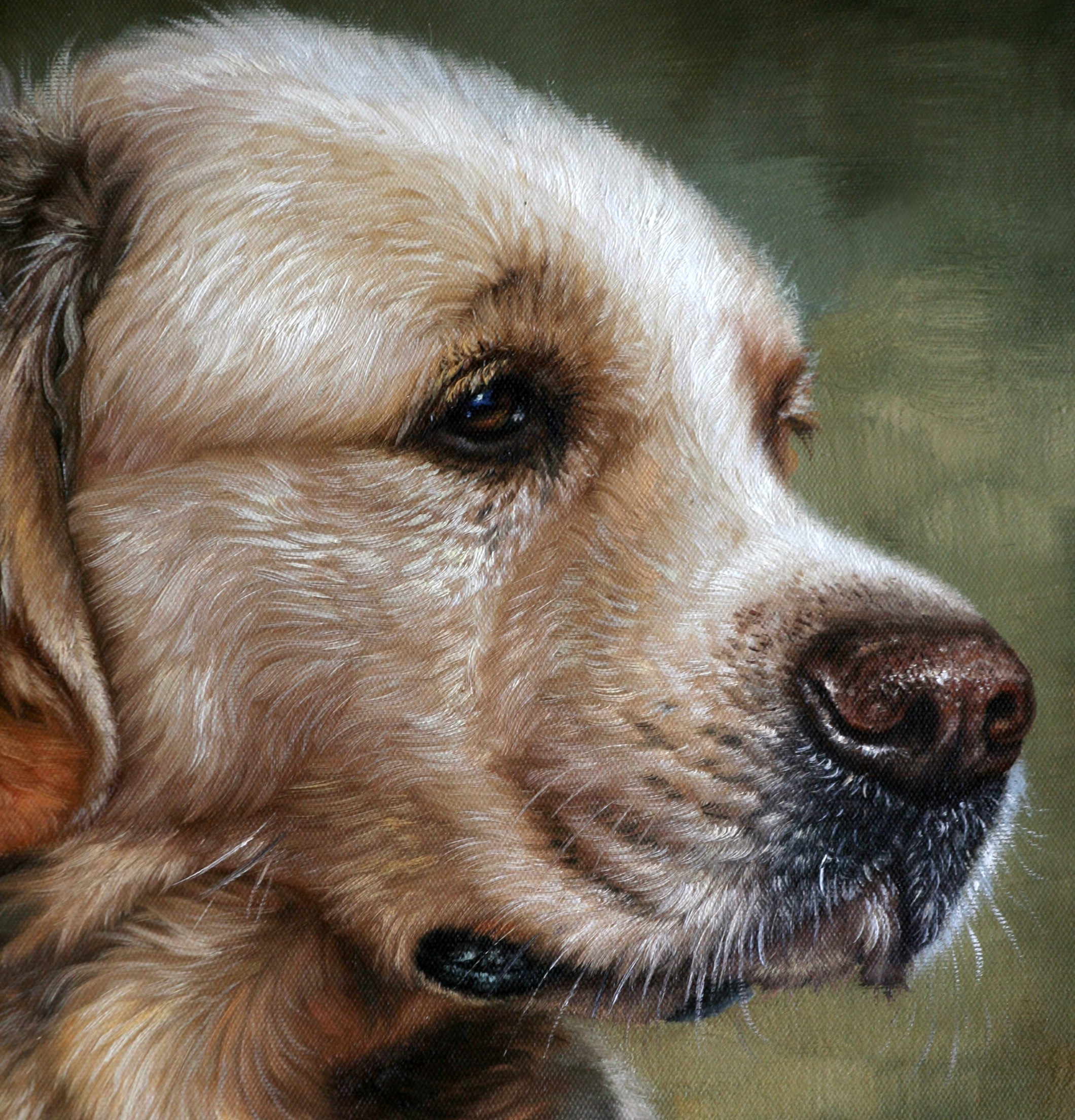 【版画】林壮奕《忠诚》写实派画家|限量签名版画5/50