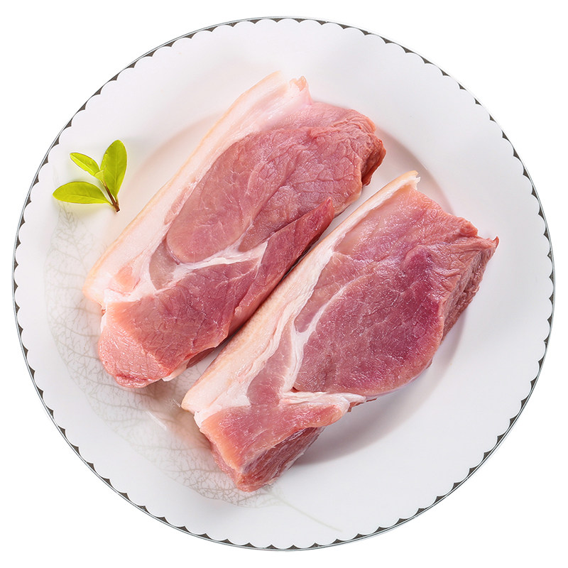 农畉猪肉前尖肉500g 冷冻猪肉新鲜生猪肉生肉前腿肉 生鲜土猪肉