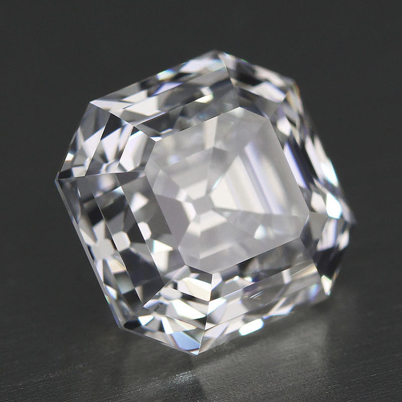 迪赞gia 10.03克拉 e色 vs2净度 阿斯切形钻石赠定制戒托