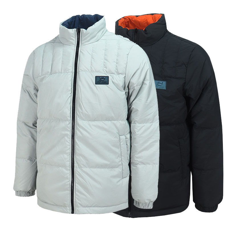 361度男装羽绒服2021年冬季新款厚超轻保暖361立领羽绒服外套9602