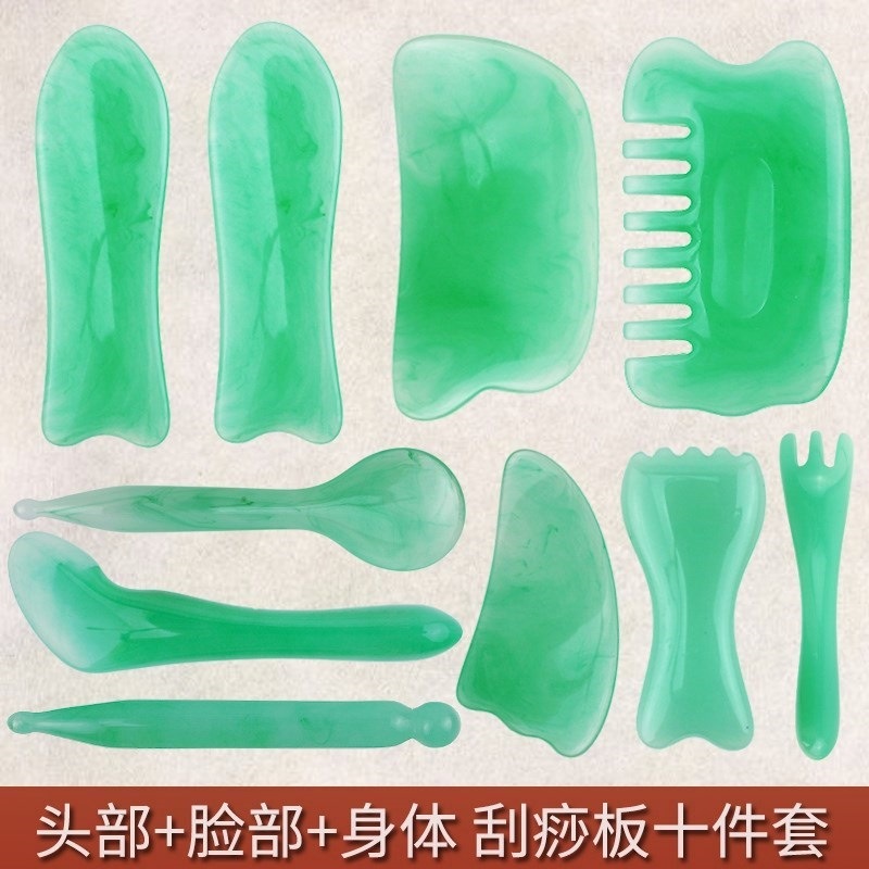 身体背部面部刮莎板刮痧棒脸部疏通家用经络全套腿部美容拨筋棒在类目 个人护理/保健/按摩器材, 经络保健器材, 刮痧片/板中 - 来自Buy2taobao.com提供专业的淘宝代购服务