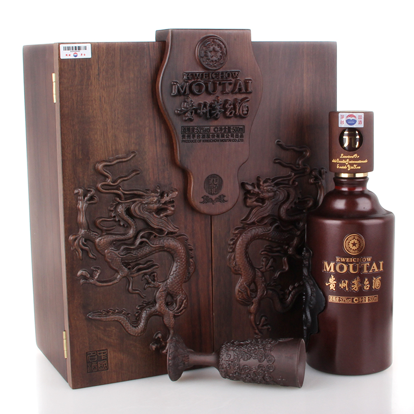 (2)2012年 贵州茅台酒(中国龙 53度 一套8瓶