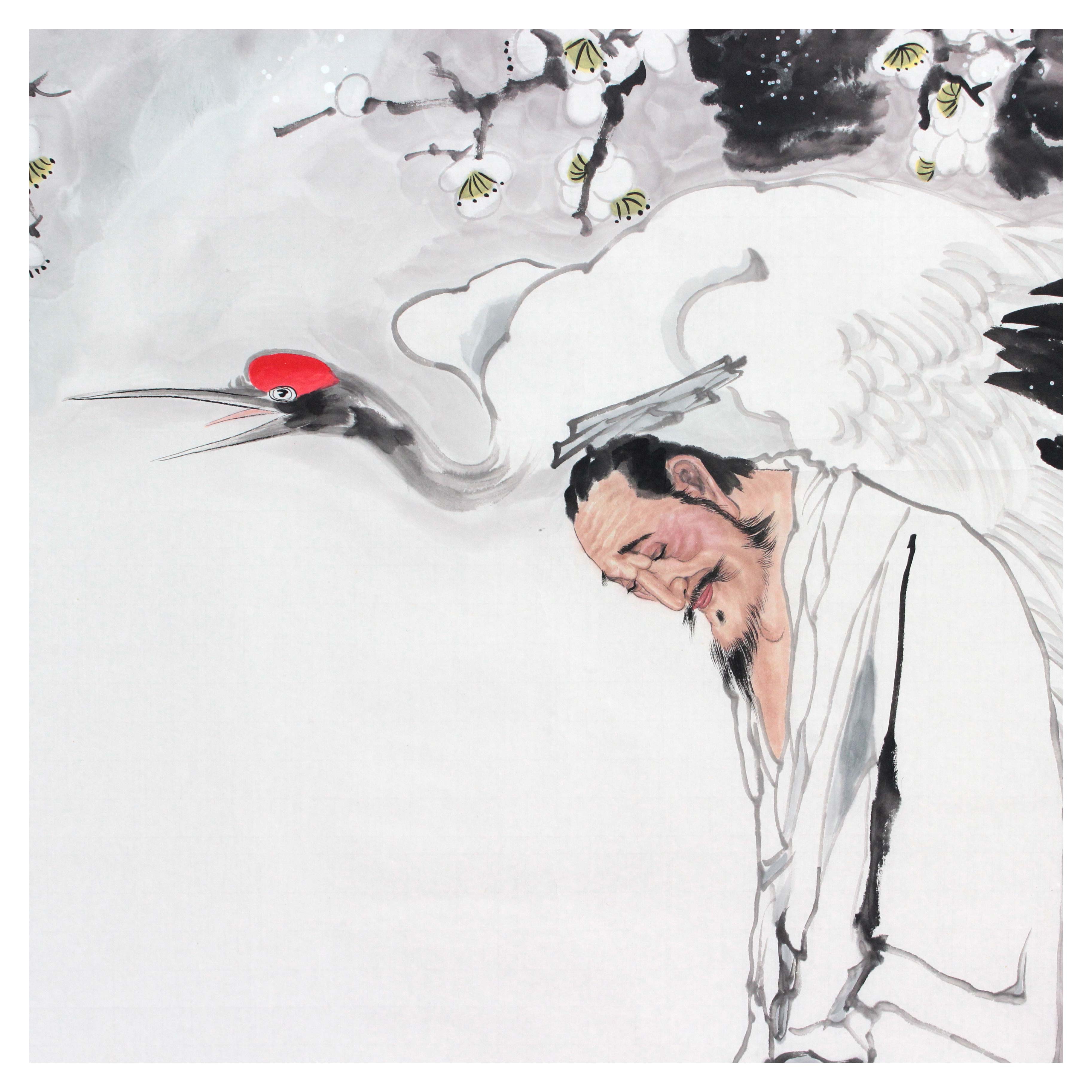 马寒松《良宵》中国美术家协会会员