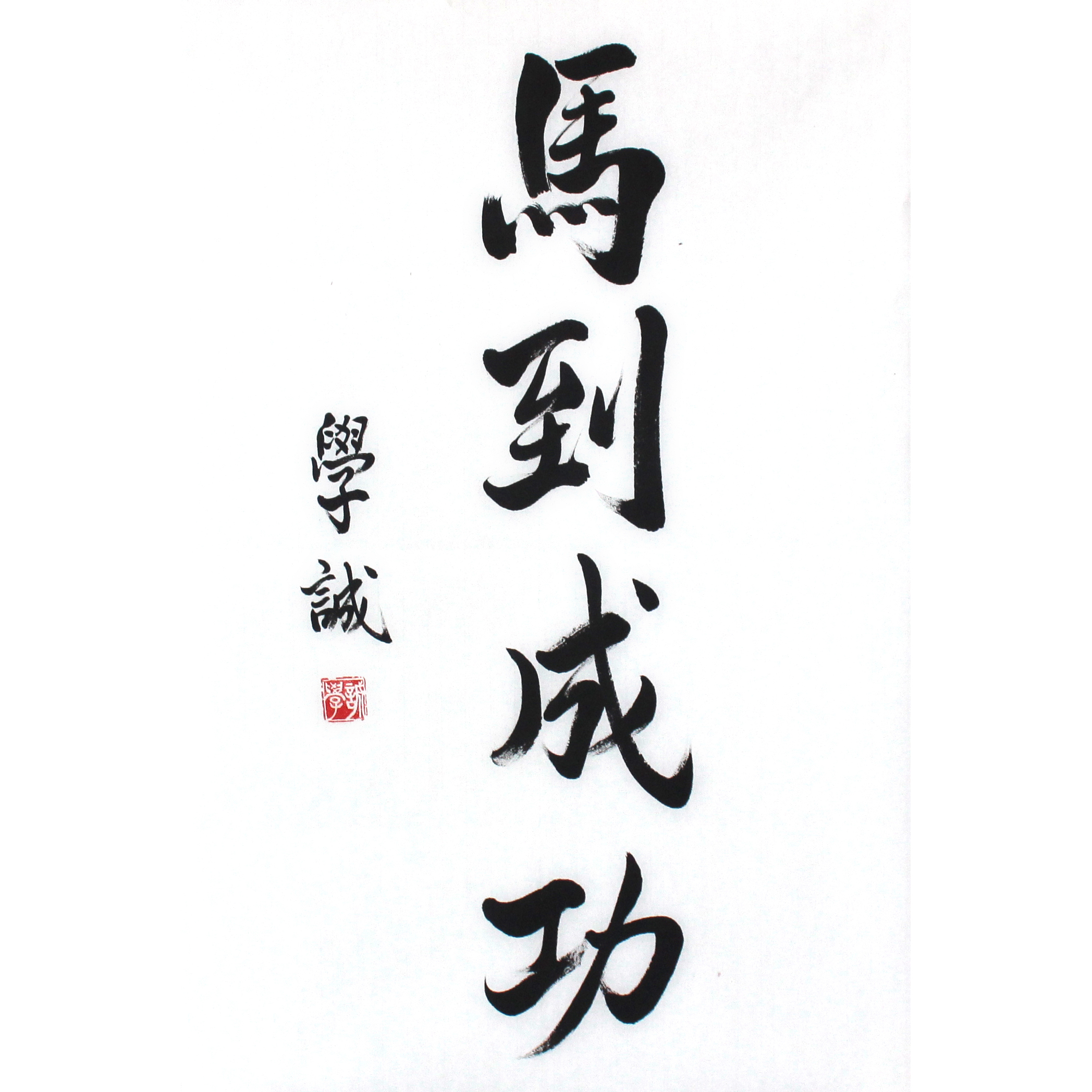 学诚法师《马到成功》