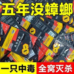 灭蟑螂药强效家用无毒全窝端卧室厨房杀蟑螂神器一窝端一次性强力