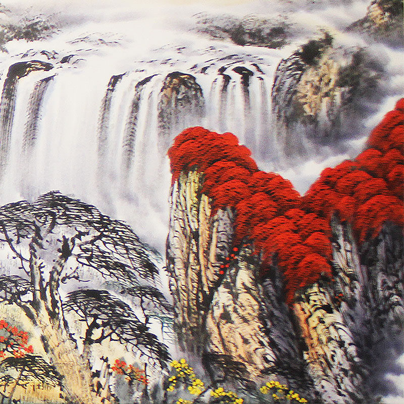 周国耀《鸿运千秋01》实力派书画家