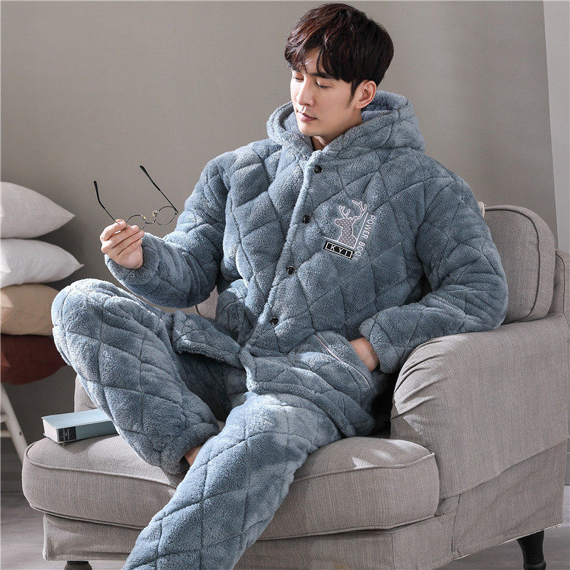 棉袄长袖睡衣