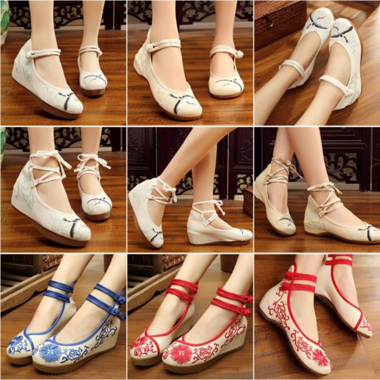 black Ancient High-heeled shoes Elegant and quiet CUHK Hanfu Flat bottom Alice head ancient costume student Increase collocationin the Women's clothing/Boutique , Costume/National costume/Stage costumes , National costume/Costumes category - from Buy2taobao.com to provide professional Taobao agent buy service