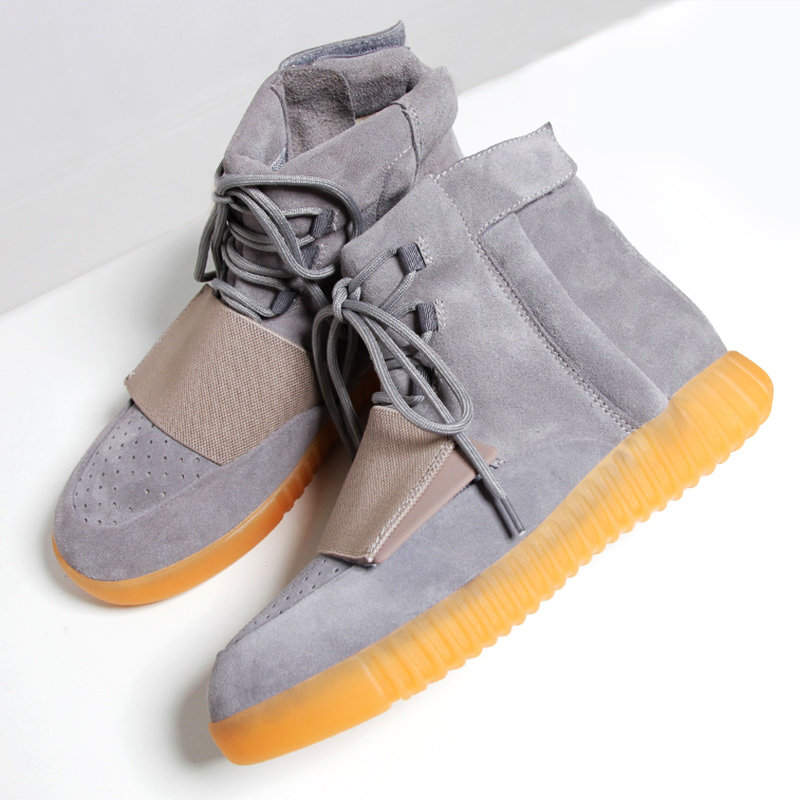 2021秋冬季加绒保暖椰子750高帮鞋真皮大码运动男鞋情侣棉鞋女鞋