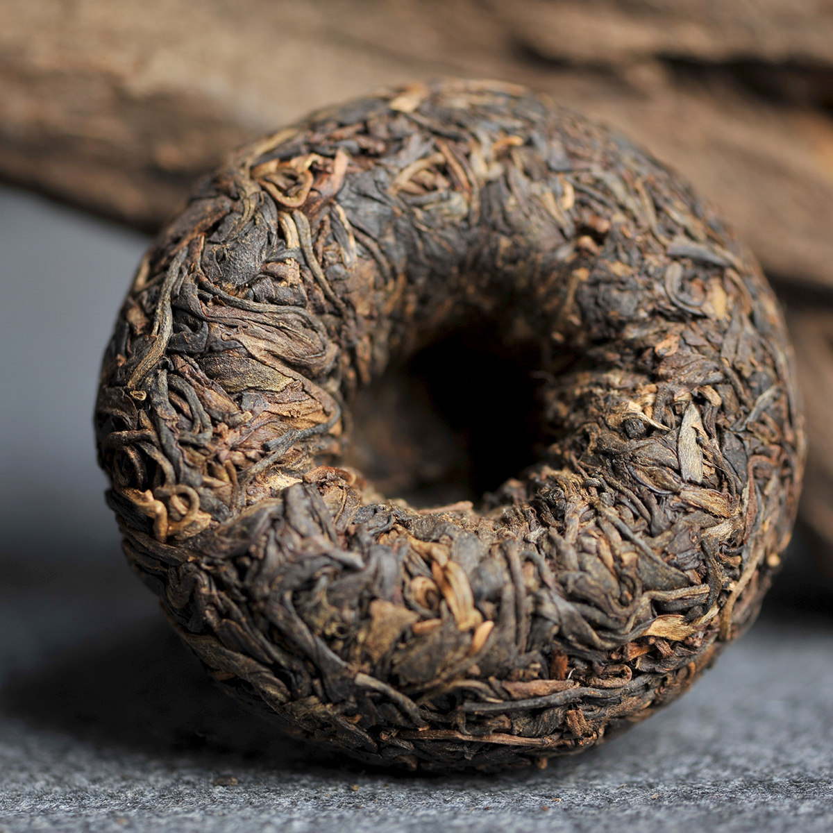 【20沱】90年代中后期土林凤凰沱茶 生沱 昆明纯干仓 云南山滇