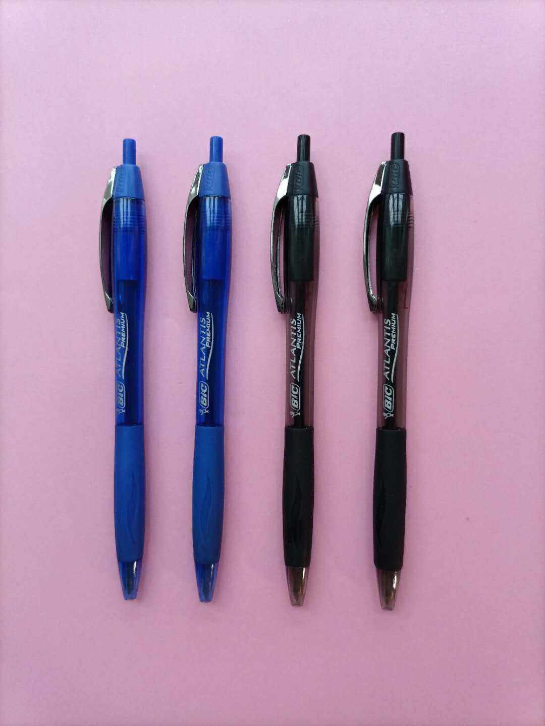 比克圆珠笔法国bic按动10mm单支优质正品冲钻圆珠笔