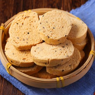 浙江仙居特产特色网红馍片干红糖馒头片办公休闲糕点点心零食小吃