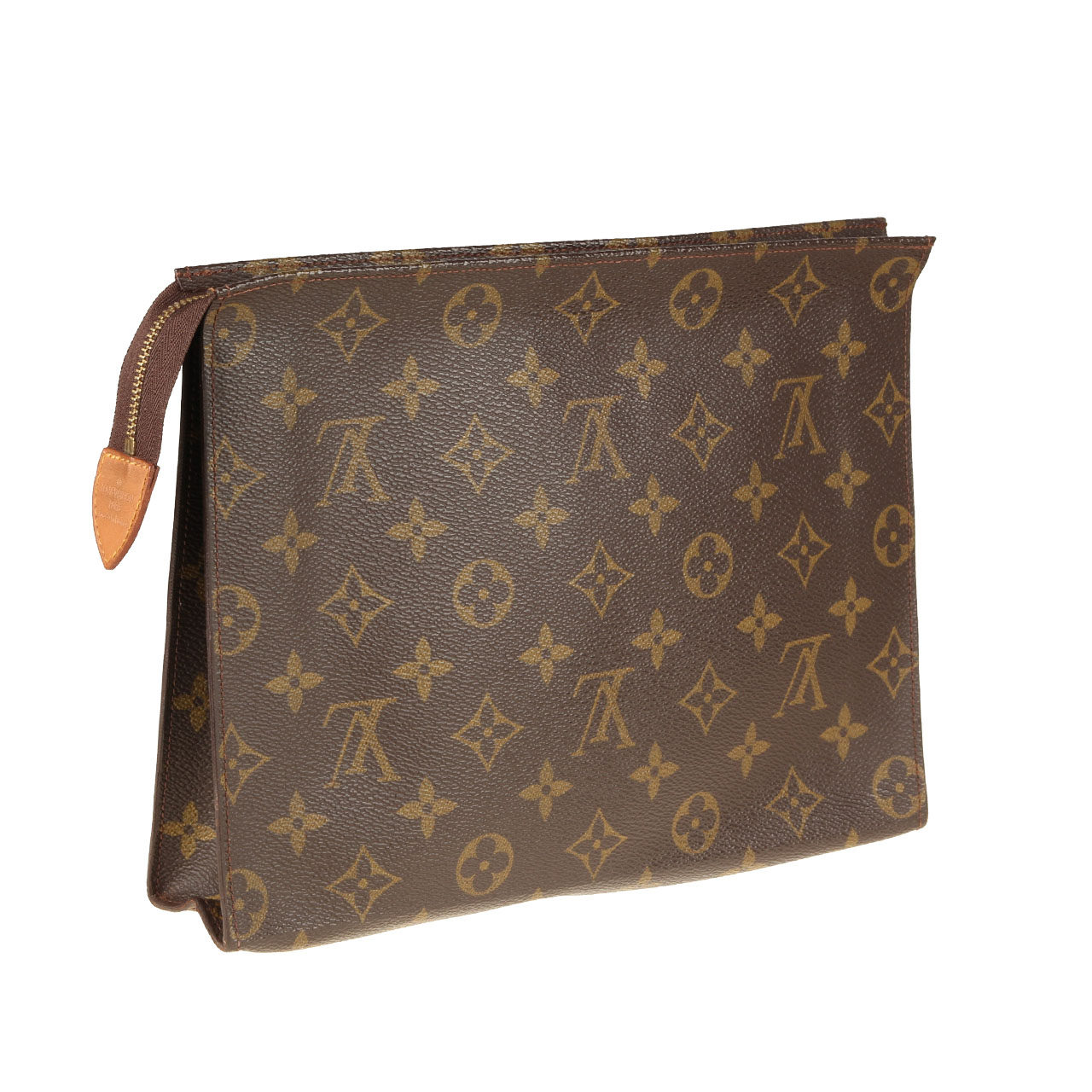 [9.5新]路易威登lv中性老花手拿夹包(中号)