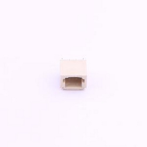 1.0T-2P卧贴编带 线对板/线对线连接器 1x2P 间距:1mm 卧贴 SMD,P