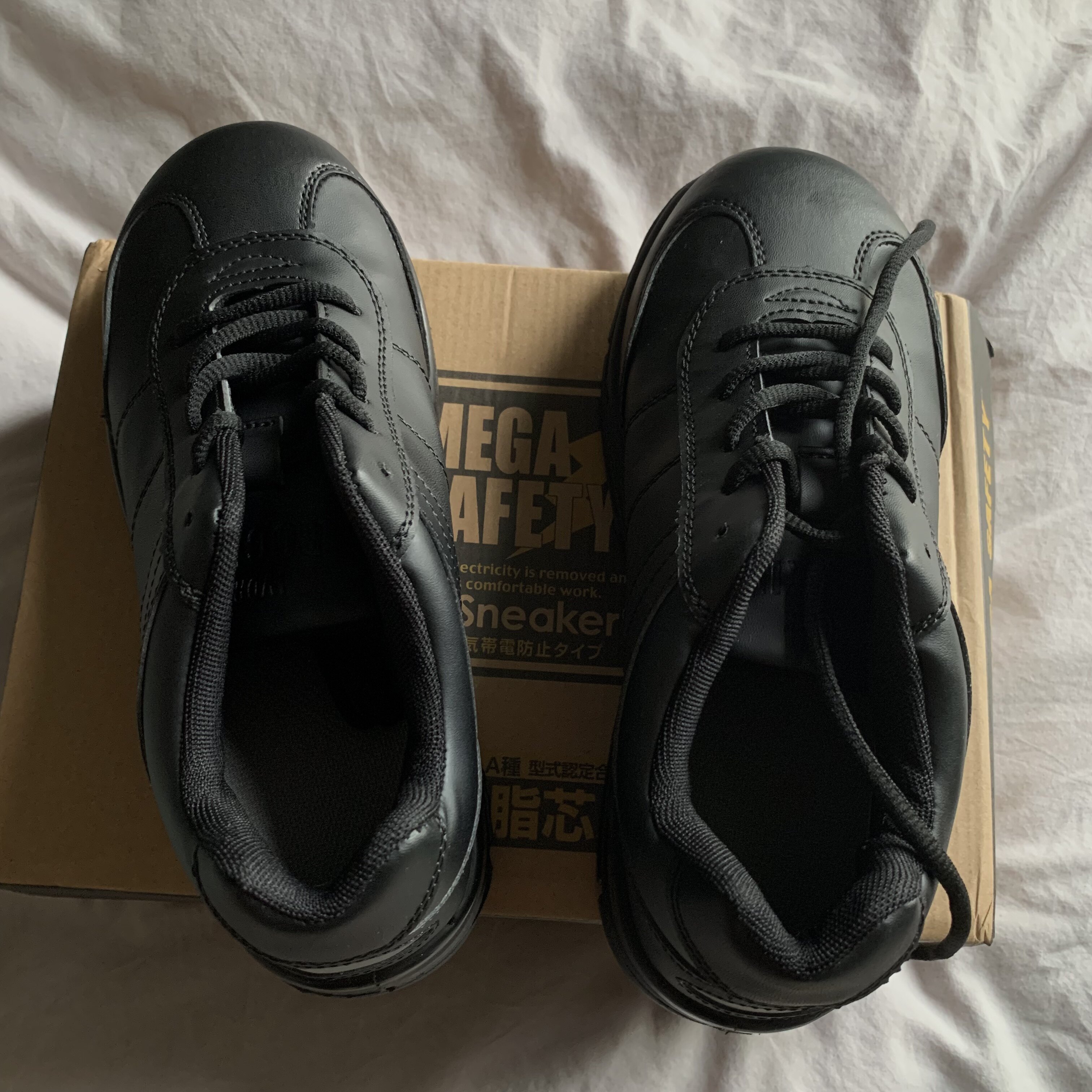 kocham cie小众日本701宽钢头劳保鞋防护鞋轻便舒适潮流穿搭