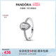 [618]Pandora潘多拉闪耀梨型光环戒指切割工艺高级感简约叠戴小众