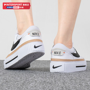 Nike耐克女鞋2024夏季新款COURT厚底增高小白鞋休闲鞋板鞋DM7590